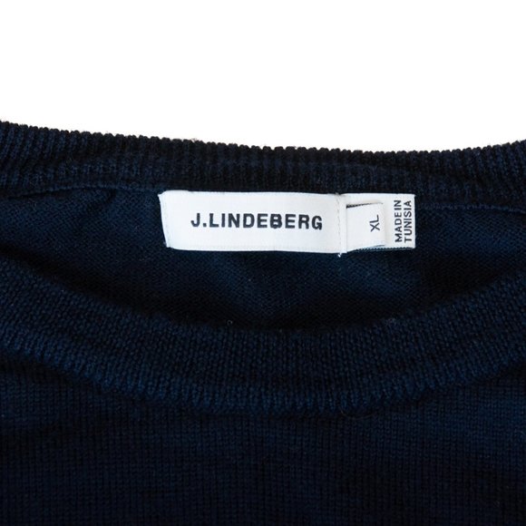 J.Lindeberg Elon Striped Merino Wool Sweater - Picture 3 of 5